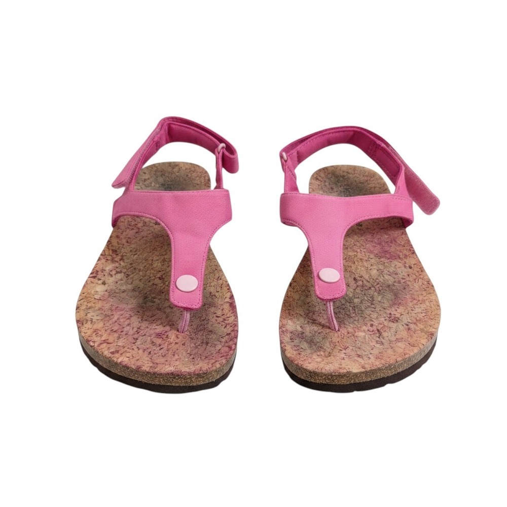 Feelgrounds Seaside Pink Barefoot Sandals Womens 11 Minimalist Zero Drop Cork